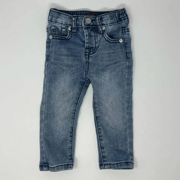 7 For All Mankind Baby Girls Skinny Jeans 12m - Picture 1 of 4